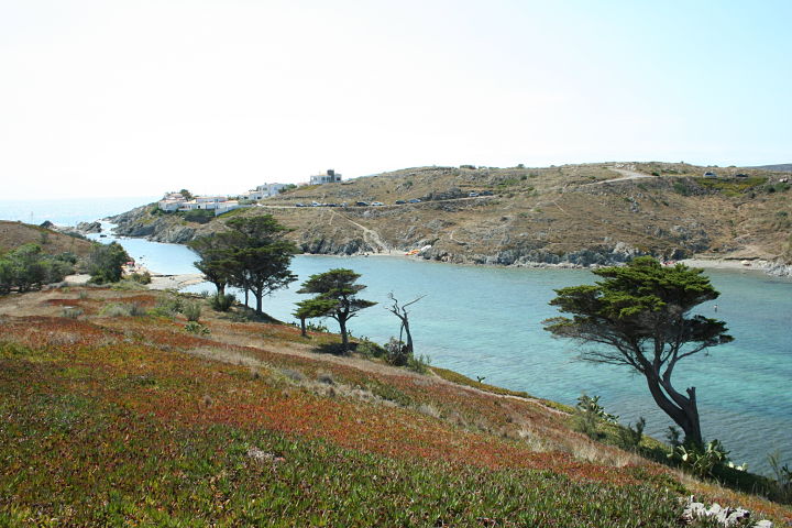 La badia i l'illa de Portlligat