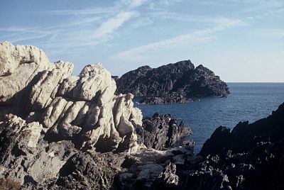 Roques desgastades Cap de Creus